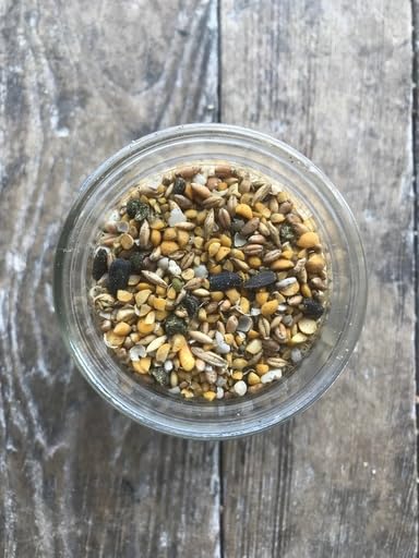 Non-GMO Soy and Corn Free Whole Grain Layer Blend 16% - Chicken Feed for Laying Hens and Ducks - Includes Essential Oils, Herbs, Oyster Shells, Vital Minerals, and Omega 3, 40lb - size: 40 Pound (Pack of 1), style: Whole Grain Layer