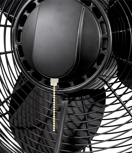 Air King 9518 18-Inch Industrial Grade Wall Mount Fan, 1/6-Horsepower,Black - style: Fan