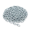 Tie Down Engineering Utility Chain, 50 FT Grade 30 Zinc-Plated Steel Chain, 800 lb Working Load Limit, General Purpose Chain for Gates, Trailers, Barriers, Farm & Property Maintenance | Zinc Plated Steel Strong Working Load & Long Lasting - size: 3/16 Inc
