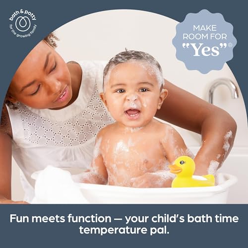 Dreambaby Duck Baby Bath Thermometer – Instant Results, Digital Water & Room Temp Reader – Fun Floating Toy for Newborns | Instant Digital Water & Room Temperature - Fun Floating Duck Toy - Helps Monitor Bath Water Temperature - color: Duck