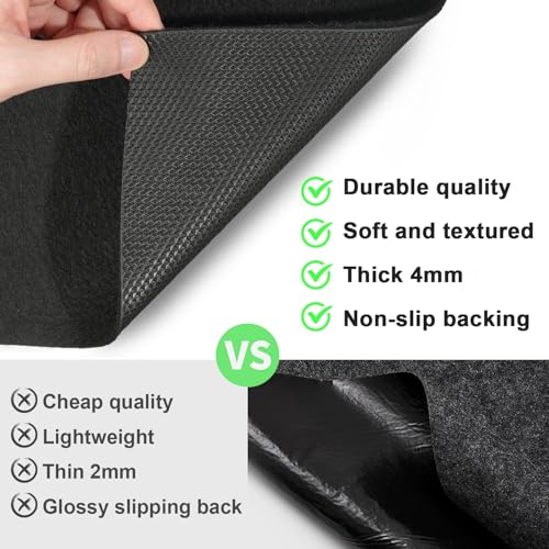 20' x 7'4" Garage Floor Mats - All-Weather Garage Floor Mats for Under Car, Absorbent Oil Spill Mat, Anti-Slip Garage Carpet, Reusable Garage Mats with Waterproof Backing, Garage Car Mat & Floor Rug - size: 7'4" x 20' (Rectangular)
