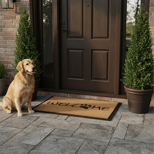 Calloway Mills 102742436 Welcome Paw Doormat - color: Welcome Paw