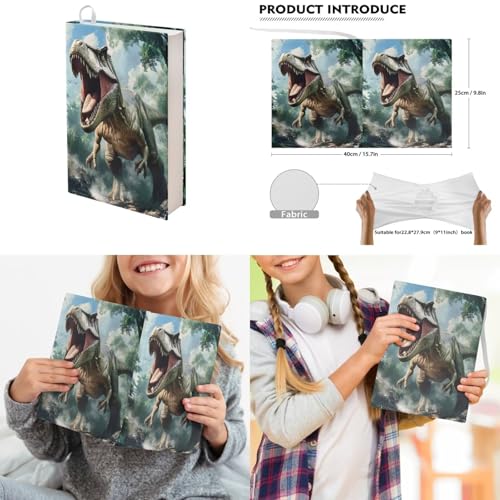 Upetstory Dinosaur Backpack for Kids Girls Boys School Bag Set Elementary Kindergarten Preschool Bookbag with Lunch Box Pencil Case Water Bottle Sleeve Book Cover Travel Cycling Holiday - color: Dinosaur