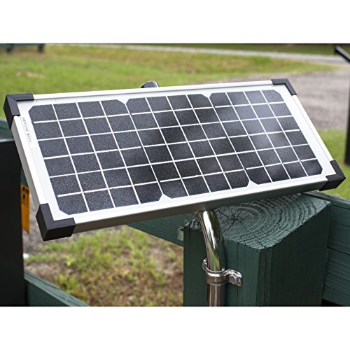 Ghost Controls TDS2XP Heavy-Duty Solar Dual Automatic Gate Opener Kit for Swing Gates Up to 20 Feet - size: Solar Dual Swing Gate Opener