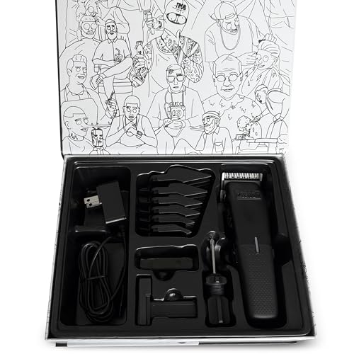TPOB Mini Play Professional Hair Clippers Without Charge Stand (Black) - color: Black