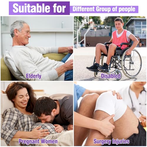 Sock Aid, Sock Helpers to Put on Your Socks for Seniors, Disabled, Pregnancy, Assist Device for Elderly, Tool Aide Puller Easy on and Off with No Bending(Purple) - color: Purple