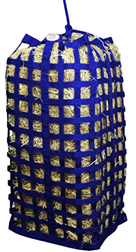Derby Originals XL Go Around Slow Feeder Horse Hay Bag with Super Tough Bottom and 1 Year Warranty, Royal Blue, 71-7132RBL - color: Royal Blue