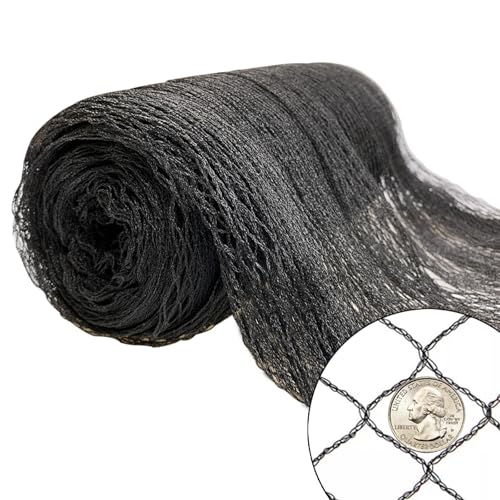 100x100ft Bird Netting for Chicken Coop, 1" Mesh Chicken Coop Netting Cover | Poultry Netting Roof for Chicken Run, Hawk Proof, Bird Netting for Garden, Fruit Trees, Plants, Vegetables, Garden Protection - size: 100'x100'-1''