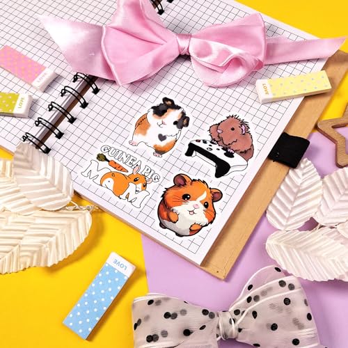 100Pcs Guinea Pig Stickers - Guinea Pig Party Supplies, Gifts for Women & Men - color: Guinea Pig Stickers