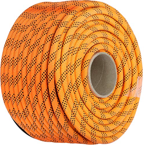 VEVOR 9/16 Inch Double Braid Polyester Rope 200 FT Nylon Pulling Rope 1100LBS High Force Polyester Load Sailing Rope(9/16In-200Ft) - size: 9/16 Inch x 200 FT, style: Polyester