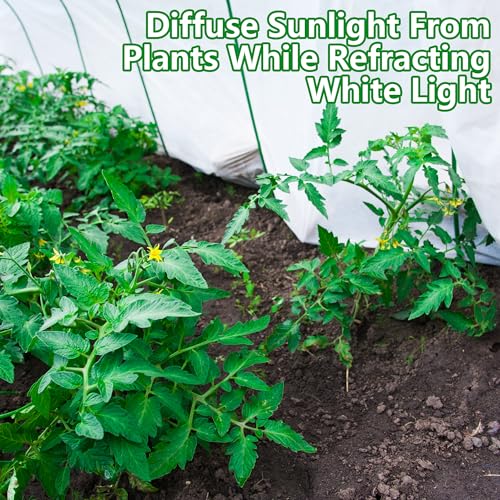 15 x 10 Ft Plant Sun Protection Cloth, Non-Woven Garden Plant Shade Cloth | White Light Refraction Breathable Sun Shade Cloth Cover for Protecting Plants Vegetable Rows from Direct Sunlight - color: 10 x 15 Ft-1pcs