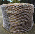 KNOTLESS Heavy Duty 5mm Thick Round Bale Slow Feed Hay Net 6x6 (Hole_Size_1.5 inches) - size: Hole_Size_1.5"