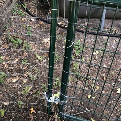 T Post Gate Hinge Pins Heavy Duty T-Post Gate Hinge for Farm Gate Garden and Backyard Gate