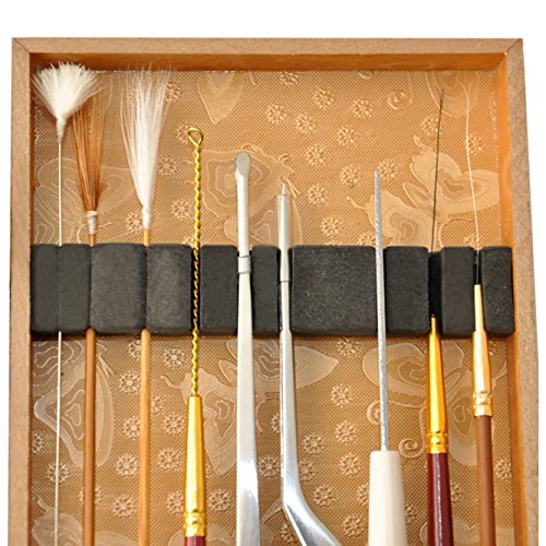 Multifunction Ear Pick Cleaning Set Ear Wax Removal Cleaner,Beauty Tools Kit (19pcs a Set with Wooden Box)