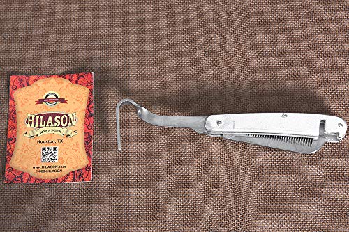 HILASON Western Horse Care Thinning Knife W/Hoof Pick