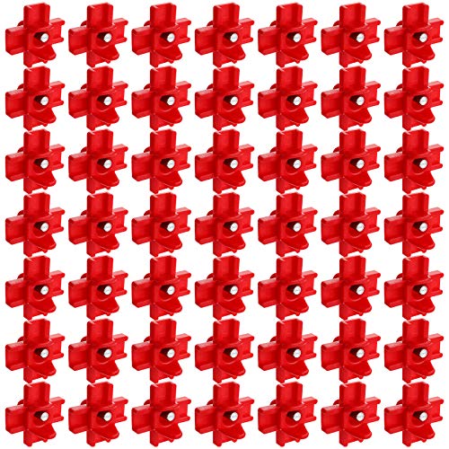 Hedume 50 Pack Horizontal Poultry Water Nipples, Automatic Side Mount Chicken Drinkers for Ducks, Quail and Other Poultry