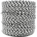 Electric Fencing Polywire 1312 Feet, 400 Meters, 9 Stainless Steel Strands for Excellent Conductivity and Rust Resistance, Portable Electric Fence Rope