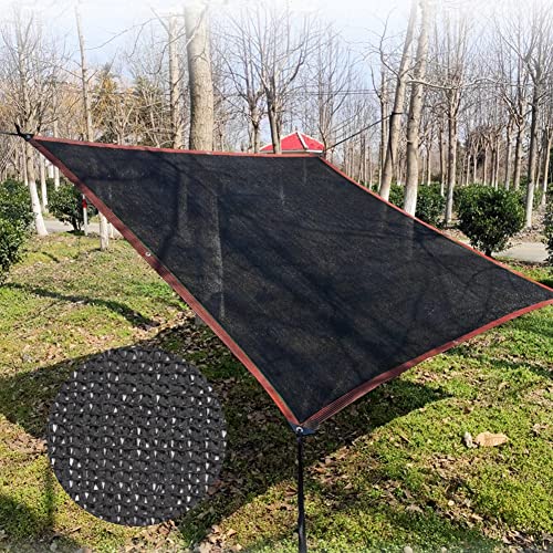winemana 40% Black Shade Cloth, 20 x 48 FT Durable Mesh Tarp with Grommets, Resistant Garden Sun Shade Netting, Shading Antifreezing for Pergola, Greenhouse, Plants Growing, Chicken Coop - size: 40%-20 FT x 48 FT