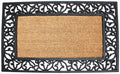 DII Rubber Doormats Collection All Weather, 24x40, Scroll - color: Scroll, size: 2' x 3'4" (Rectangular)