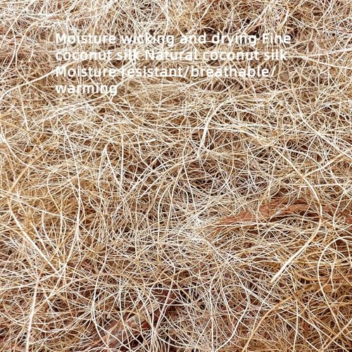 8-Piece Chicken Coop Nest Pad Set Soft and Comfortable Coconut Fiber Pads 13“ x 13” Ideal for Chicken Coops, Rabbit Cages, and Reptile Enclosures Pet Cage Nesting Pads