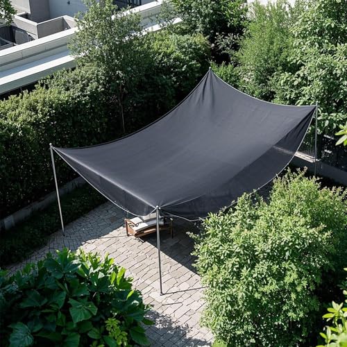 winemana Black Shade Cloth 40%, 8x20 FT Mesh Tarp - Garden Shade for Greenhouse, Patio, Vegetables, Plants Cover and Chicken Coops, Sun Shade Net for Outdoor Protection with Reinforced Grommets - size: 40%-8 FT x 20 FT