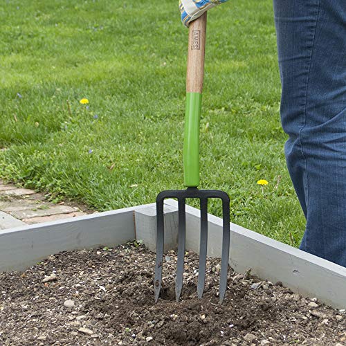The AMES 2826200 Ames 4-Tine Forged Spading Fork - style: Spading Fork