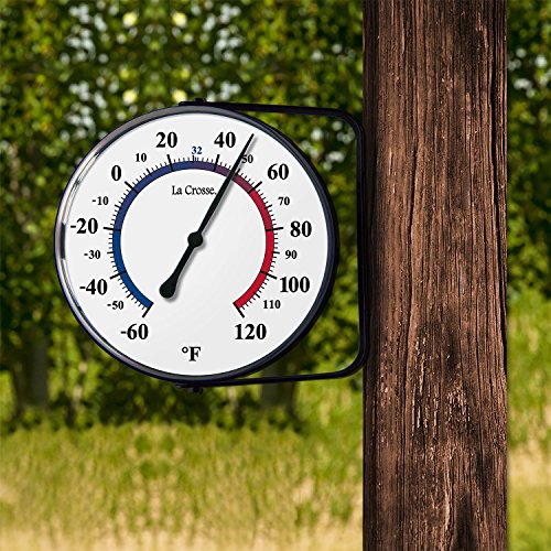 La Crosse Technology 104-105 5" Hanging Bracket Analog Thermometer