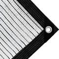 Shade Cloth-Thickened and Encrypted 80% Aluminum Shade Cloth for Greenhouse Balcony Garden,Outdoor Pergola,Lawn,Cars.Easy Hanging with Edges and Holes,Silver Heat Reflective Tarp - size: 10ft×16ft