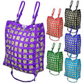 Derby Originals Superior Slow Feeder Horse Hay Bag with Super Tough Bottom and 1 Year Warranty - color: Purple