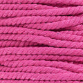 Twisted Natural Cotton Rope - 1/4 Inch - Solid Colors - Available in Lengths of 10 Feet, 25 Feet, 50 Feet, and 100 Feet - color: Rose Red, size: 10 feet