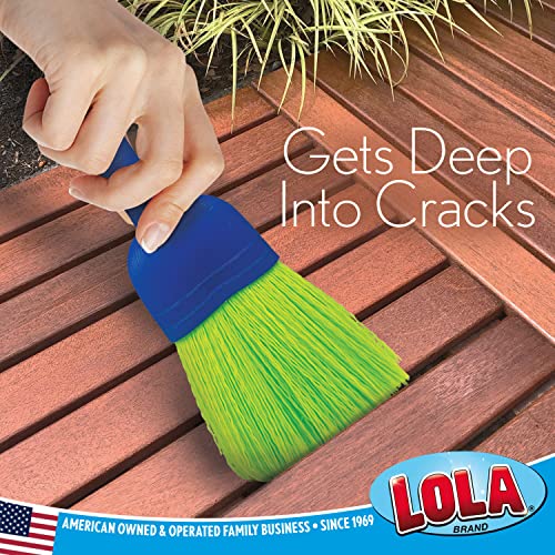 LOLA Whisk Broom, Hand Brush, 72 Pack, Durable Bristles, Whisks Away Dirt & Debris, Compact, Hang Hole for Easy Storage, Indoor/Outdoor - size: 72 Pack, style: Classic