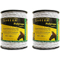 Zareba Systems PR656W6-Z Polyrope 200m 6-Conductor Portable Electric-Fence Rope (2 Pack) - size: 2 Pack