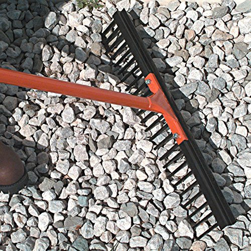 A.M. Leonard All Steel Straight Rake - 24 Inches - size: 24 Inches