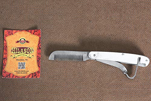 HILASON Western Horse Care Thinning Knife W/Hoof Pick