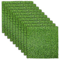 Kalekey 10 Pack Nesting Pads for Chicken Coop, 12"x12" Nesting Box for Laying Eggs, Washable Artificial Grass for Chicken Hen Small Pets on Garden Lawn Indoor Outdoor - size: 10 Pack