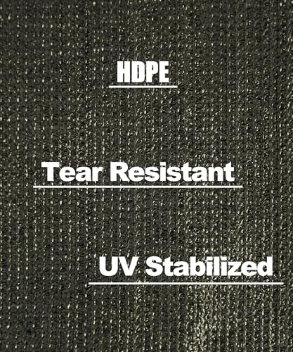 90%-95% Black Sun Shade Cloth 3FT x 10FT, Heavy Duty Outdoor Shade Netting | UV Resistant Breathable Fabric with Reinforced Grommets for Patio Garden Greenhouse Pergola Chicken Coop & Kennel - size: 3ft X 10ft, style: 90%