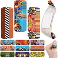 Panelee 120 Pcs Kids Dog Farm Animal Adhesive Bandages Monster Construction Trucks 20 Styles Puppy Cute Waterproof Breathable Bandages for Kids Girl Boy Children Toddler(Monster Trucks) - style: Monster Trucks