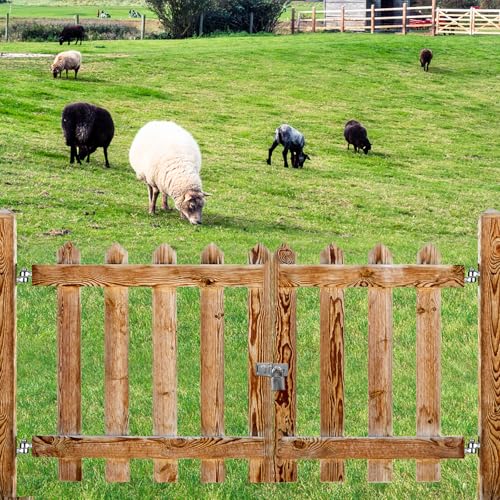 Insaga 304 Stainless Steel Gate Hinges 4Pcs One-Piece Cast Non-Welded Farm Gate Hinge for Wooden Fences, Lag Screw Hinge Rustproof Surface Mount Hinges for Outdoor Garden Shed Cattle - color: M12 Pin Hinge-4Pcs