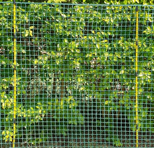 46 Inches Fiberglass Step in Electric Fence Posts,Temporary Fence Stakes for Cows,Sheep and Animals Fence,Snow Fence, Garden Protection,Portable Fence Ideal for Electric Fencing-20 Posts - style: 46Inch-20 Pack