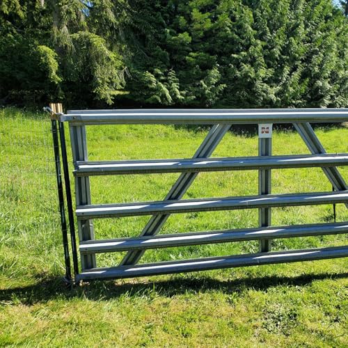 T Post Gate Hinge Pins Heavy Duty T-Post Gate Hinge for Farm Gate Garden and Backyard Gate
