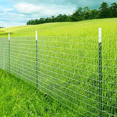 16GA Galvanized 24in x 25ft-3in x 2in Welded Wire Mesh Garden Economy Fence - color: galvanized silver, size: 24"x25'-2"x3" 16GA