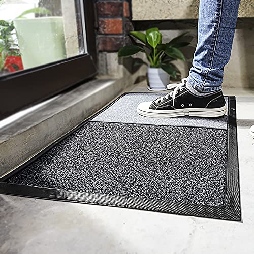 Shoe Sanitizer Mat Shoe Soles Disinfecting Floor Mat Front Door Mat Kitchen Rug Pad Outdoor Household Disinfectant Foot Pads Carpet and Door Mats for Classroom Home Office Entrance Indoor,Gray