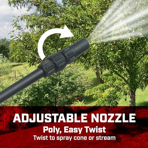 CHAPIN 3-Gallon Garden Sprayer, Foaming Spray Control | Foam coverage marks where you spray; reinforced hose for accurate weed, pest and fertilizer treatments - size: 3-Gallon