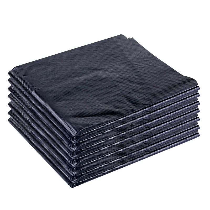 45-50 gallon heavy duty trash bags, 39.37x47.24 inches, black, extra strong construction & yard bags for commercial, industrial, garden waste, leakproof & puncture resistant(30 pieces）