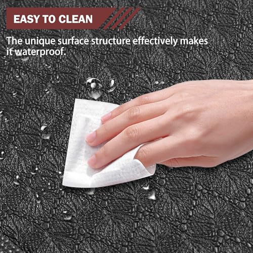Stepwaver Extra Large Exercise Mat, 6'x4'/ 7'x5'/ 8'x5'/ 9'x5'/10'x5' (6mm) | Non-Slip, Ultra Durable, Shoes-Friendly, High-Density, Thick Workout Mat for Home Gym, Cardio, Jump Rope, MMA, Weights - size: 7'×5'×0.25"