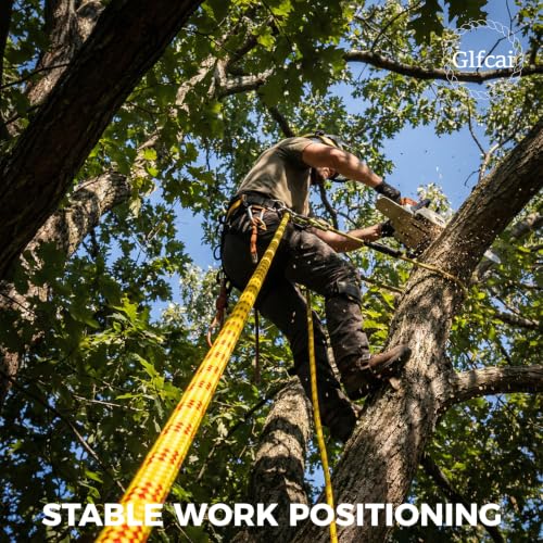 1/2 Inch Arborist Rigging Rope (200 Ft) - ASTM F2116 Certified (9,000 lbs MBS / 900 lbs SWL) - Static Polyester Bull Rope for Tree Climbing, Nautical Rigging & Swings (Black) - size: 1/2IN x 200 FT, style: Black