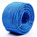 1102lbs Heavy Duty PP/Polyester/Nylon Rope, Blue, 1/4in X 98FT | Weather-Resistant & Waterproof Rope for Pool, Camping, Construction & Rigging Applications - color: Blue, size: 1/4in X 98FT