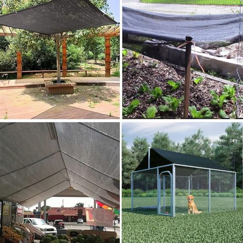 40% Black Shade Cloth for Plants, 12X16 FT Greenhouse Shade Cloth | Plant Shade Cover from Sun, Breathable Sunshade Fabric for Garden, Vegetables, Flowers, Potted Plants Heat Protection. - size: 12x15 FT