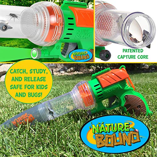 Nature Bound Bug Catcher Vacuum with Light Up Critter Habitat Case, Eco-Friendly Outdoor Toys for Kids, Includes Vacuum and Cage, Bug Vacuum for Kids Toy, Bug Catcher Vacuum - style: Original Style