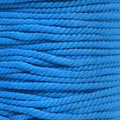 Twisted Natural Cotton Rope - 1/4 Inch - Solid Colors - Available in Lengths of 10 Feet, 25 Feet, 50 Feet, and 100 Feet - color: Light Blue, size: 10 feet